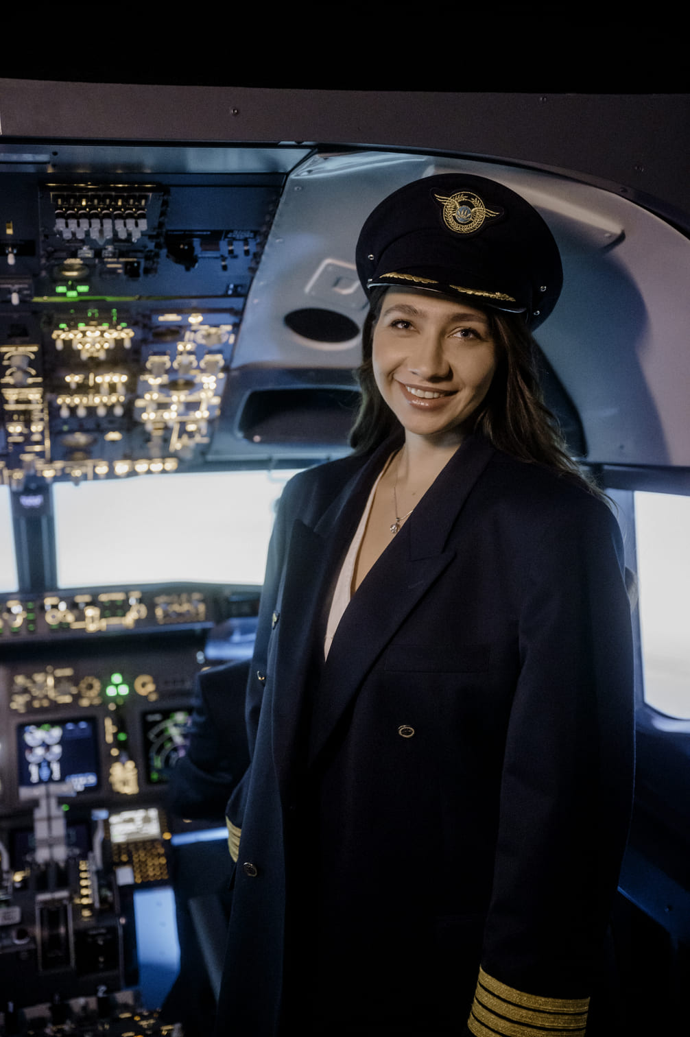 Realistische Cockpit-Visualisierung